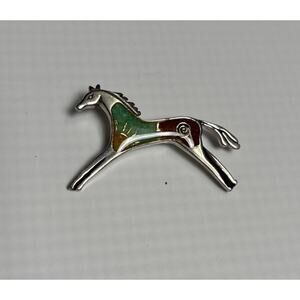 CAROLYN POLLACK RELIOS STERLING SILVER HORSE‎ PIN-925